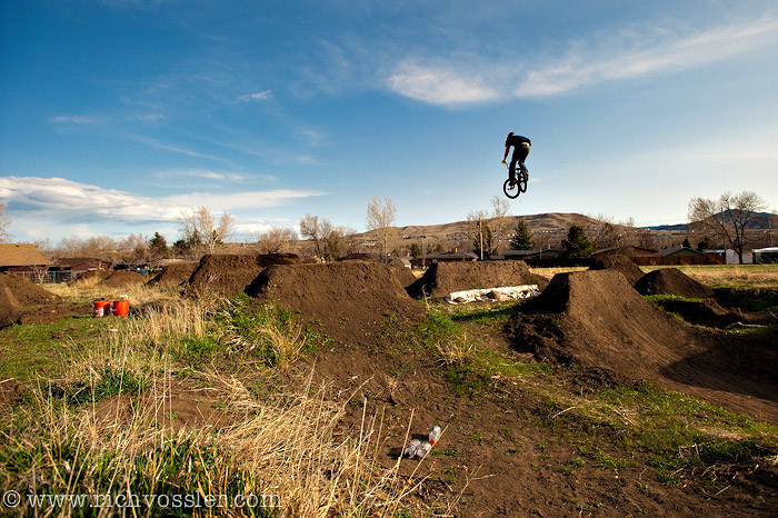 BMX Dirt Jumps | Rich Vossler Photography